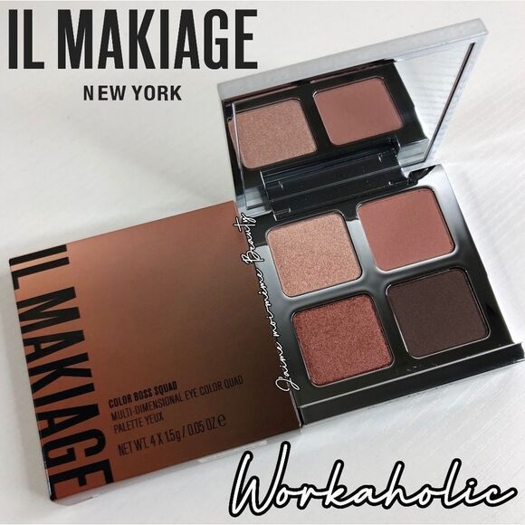 IL MAKIAGE Workaholic Eyeshadow Quad